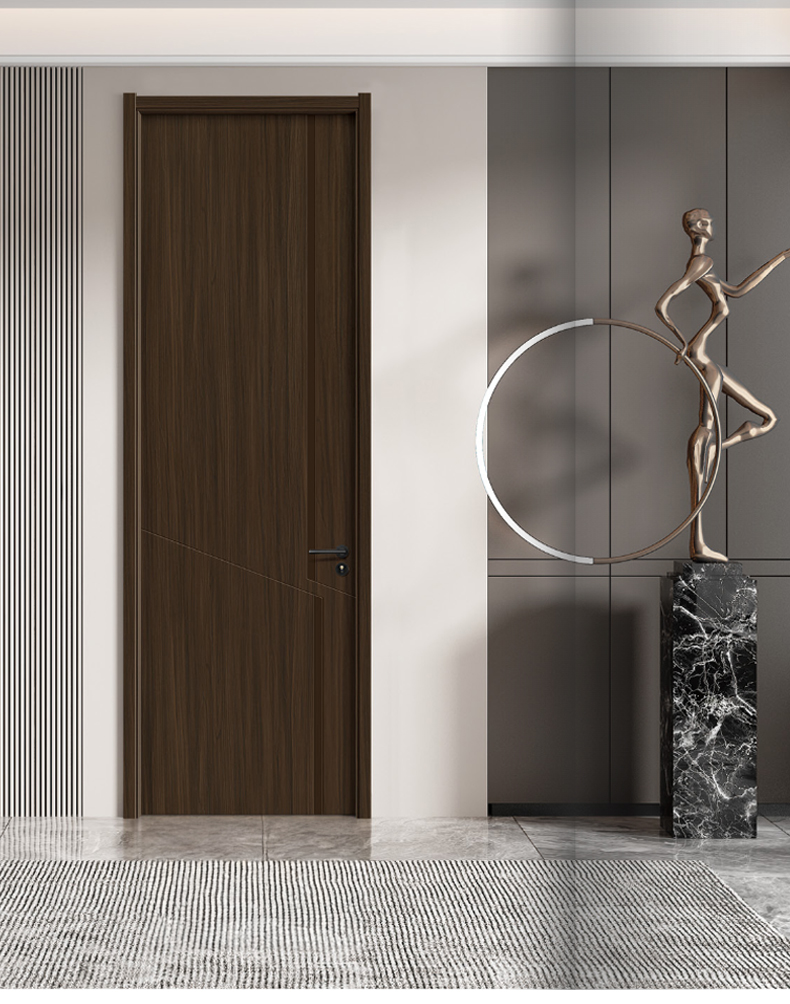 全包测量送货安装简约室内门房间门实木卧室碳晶环保隔音现货木门(图41)