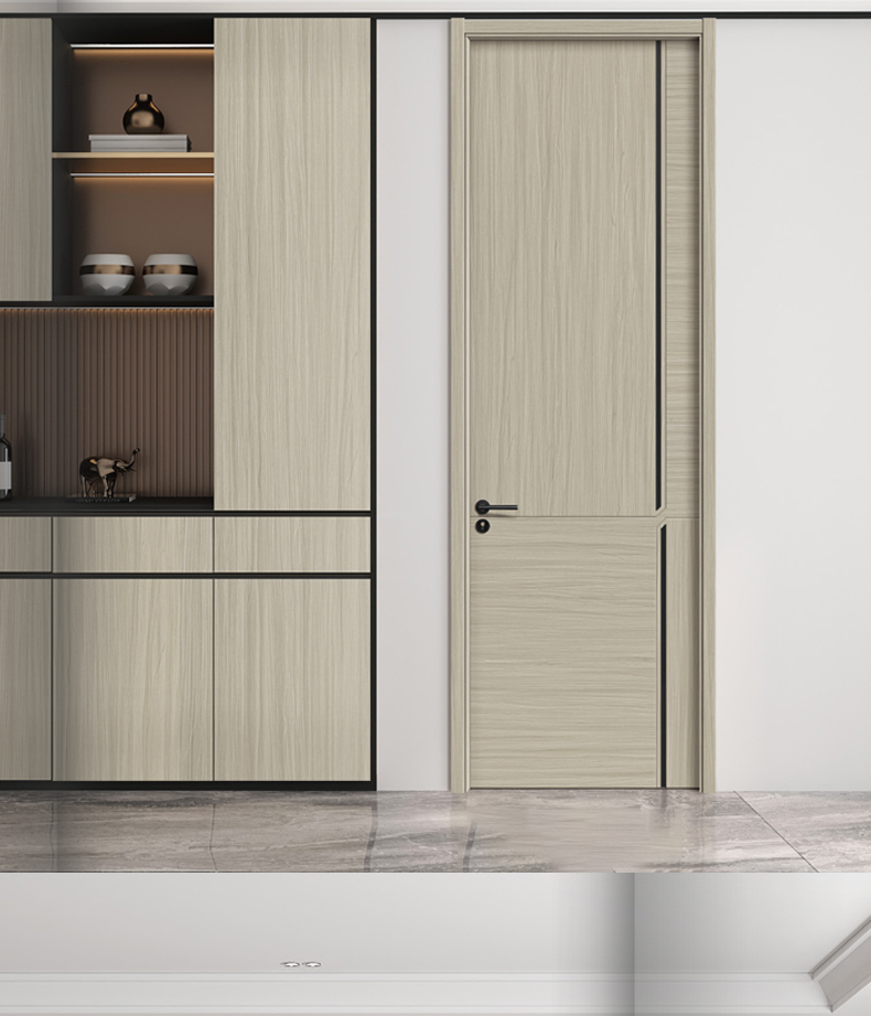 全包测量送货安装简约室内门房间门实木卧室碳晶环保隔音现货木门(图42)