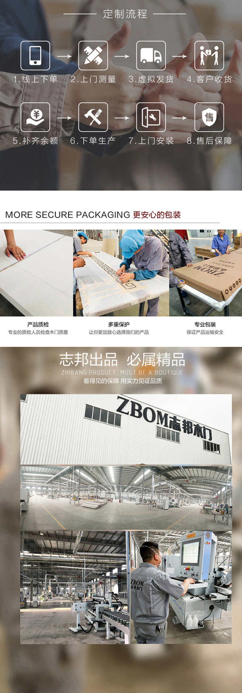 [国补15%]志邦木门简约百搭卧室门全屋定制水性烤漆室内门圆舞曲(图9)