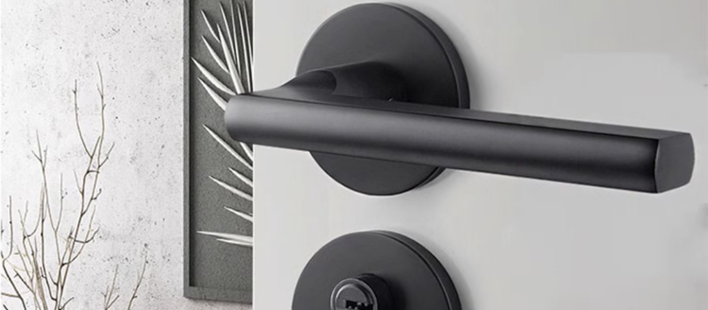 无隐间极窄无框隐形门铝木门卧室门极简门木门室内门房间门套装门(图16)