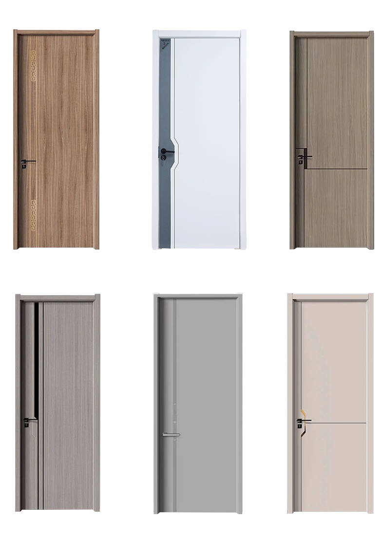 原木门卧室门套装门室内家用免漆门烤漆门碳晶实木复合门民宿木门(图14)