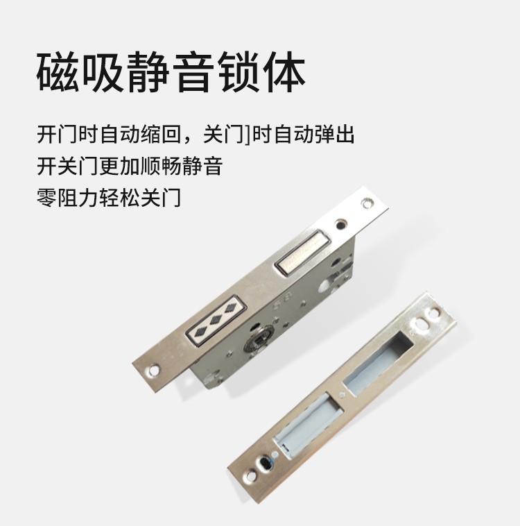 实木门极简轻奢碳晶室内门套装门卧室门环保定制现货隔音房间木门(图13)