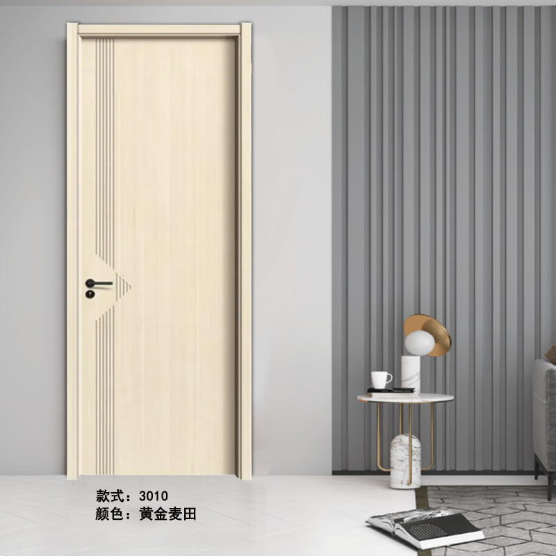 实木门极简轻奢碳晶室内门套装门卧室门环保定制现货隔音房间木门(图26)