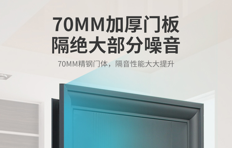 防盗门进户门家用入户门室内外出租房农村大门子母钢质工程单开门(图12)