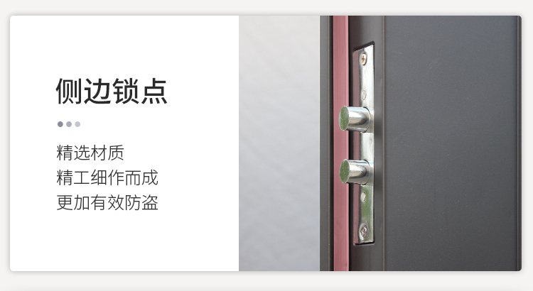 防盗门进户门家用入户门室内外出租房农村大门子母钢质工程单开门(图26)