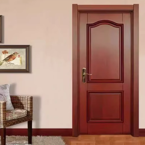 厂家源头定制橡胶木实木门房门原木门卧室门烤漆室内门房间门(图5)