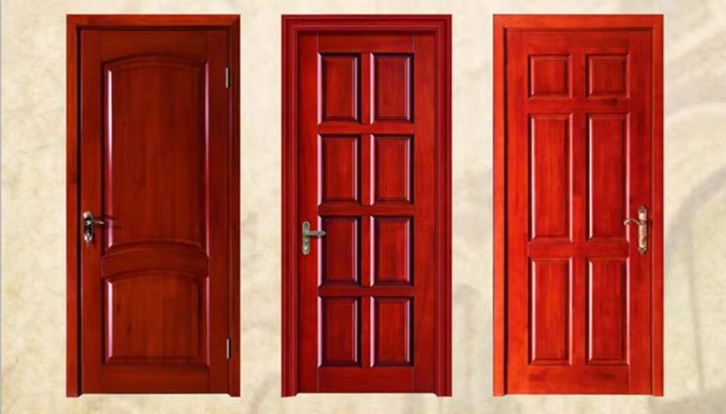 厂家源头定制橡胶木实木门房门原木门卧室门烤漆室内门房间门(图11)