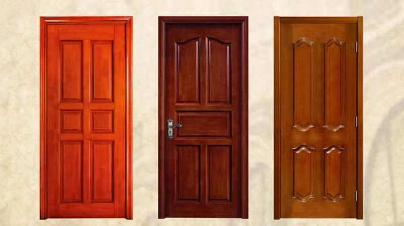 厂家源头定制橡胶木实木门房门原木门卧室门烤漆室内门房间门(图12)