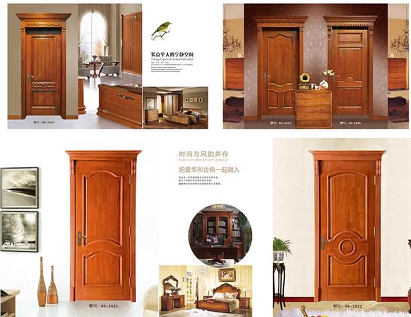 厂家源头定制橡胶木实木门房门原木门卧室门烤漆室内门房间门(图16)