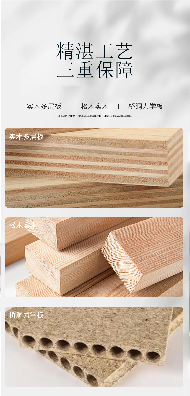 现代木门房门卧室门室内门实木门家用生态门套装门烤漆碳晶房间门(图5)