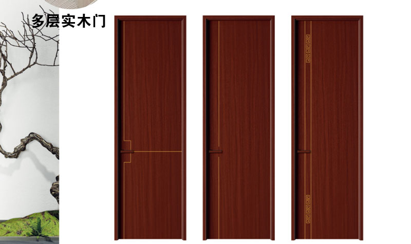 白色静音烤漆门房间门原木色实木免漆室内门套装门碳晶卧室门木门(图11)
