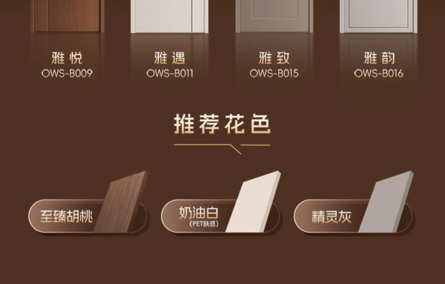 尚品宅配定制入户卧室门木门室内门折叠门实木复合门静音门房门(图9)