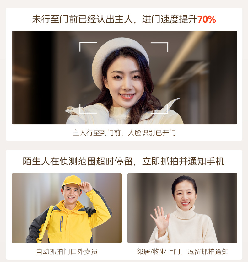 亚太天能一体化智能门入户门可视防盗监控全自动进户门家用大门(图15)