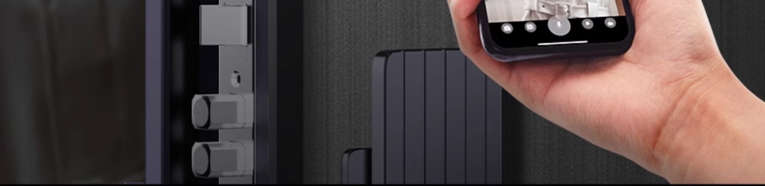 亚太天能智能门精雕铸铝入户门全自动可视监控防盗进户门家用大门(图34)