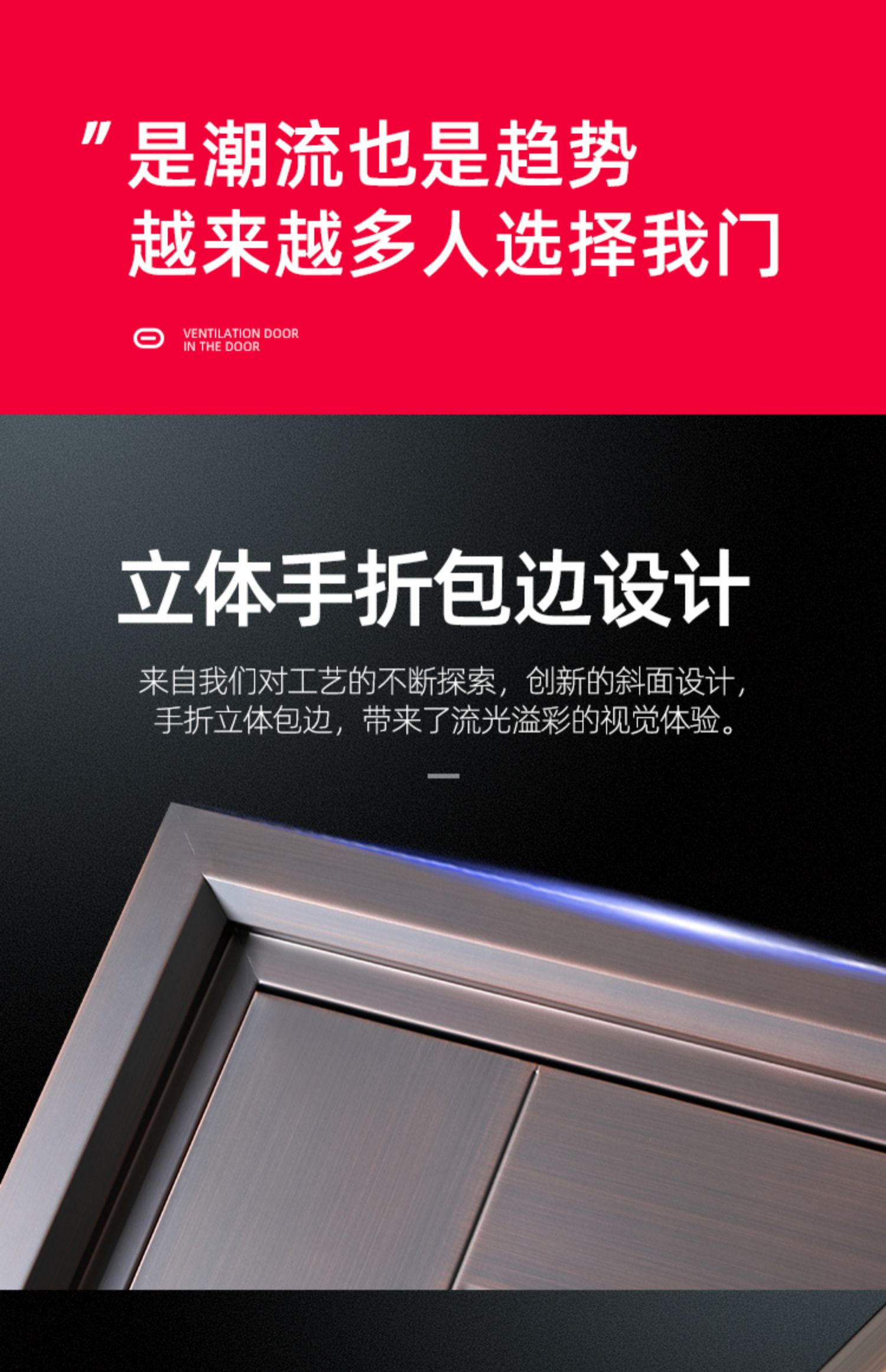 鑫佳意防盗门甲级钢质入户门进户室外带气窗通风子母门双开农村门(图11)