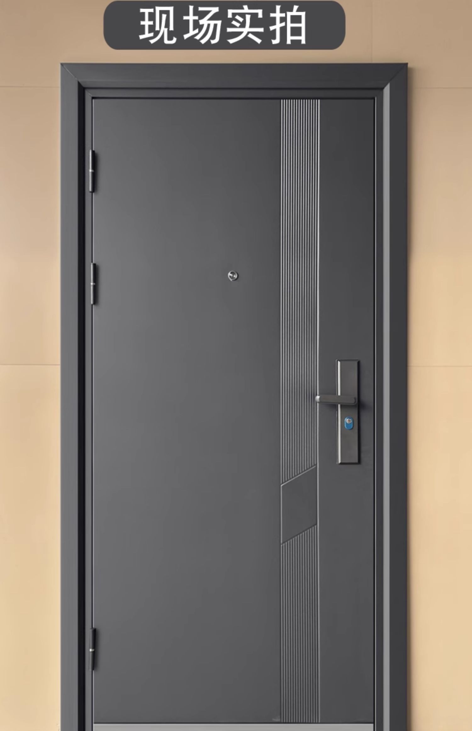 钢质门出租房门小尺寸防盗门定制工程门进户门入户门铁门单门子母(图13)