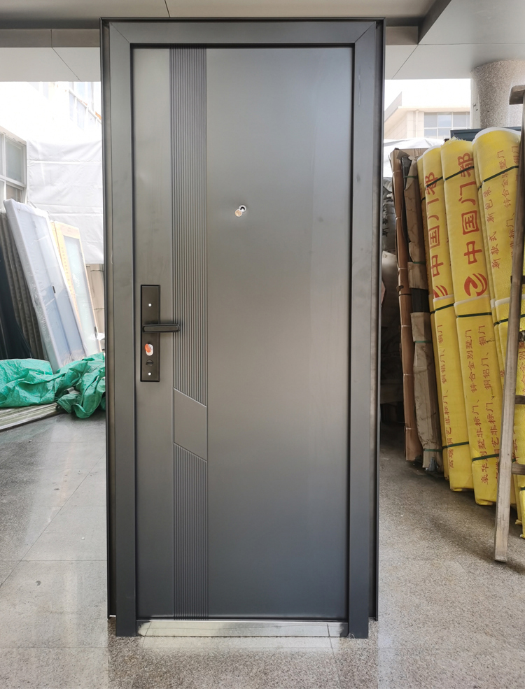 钢质门出租房门小尺寸防盗门定制工程门进户门入户门铁门单门子母(图18)