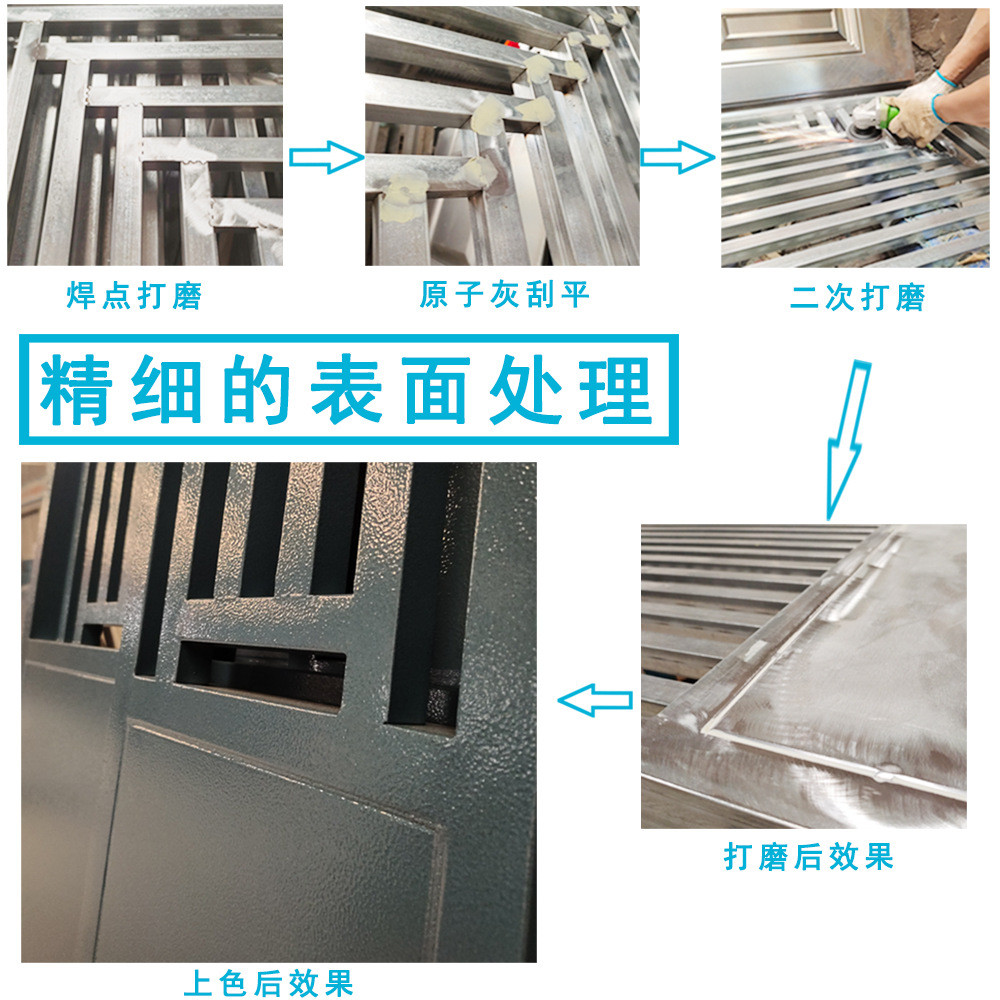 四川成都小区楼道门防盗单元入户厂家直销刷卡门禁电控玻璃楼宇门(图2)