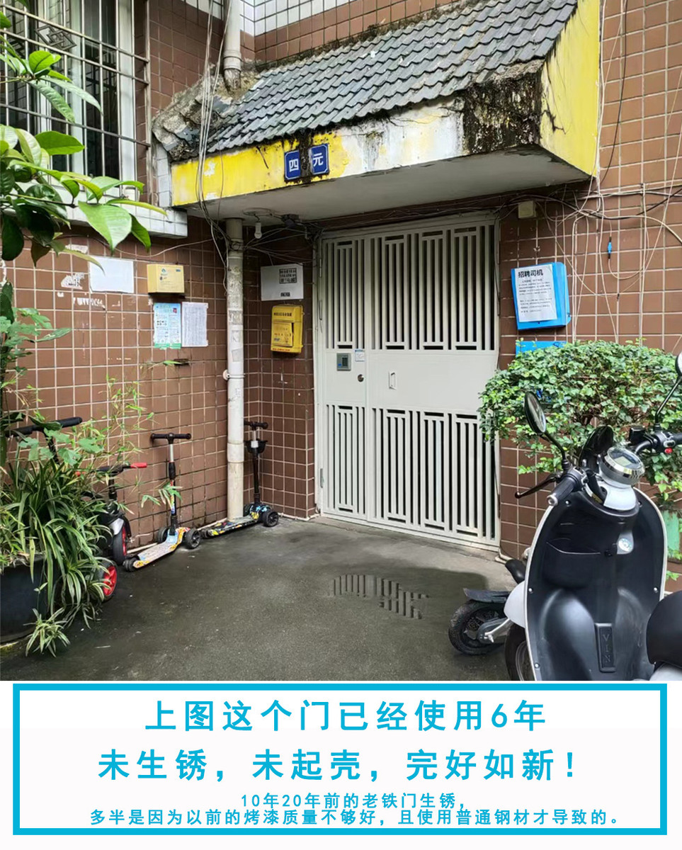 四川成都小区楼道门防盗单元入户厂家直销刷卡门禁电控玻璃楼宇门(图1)