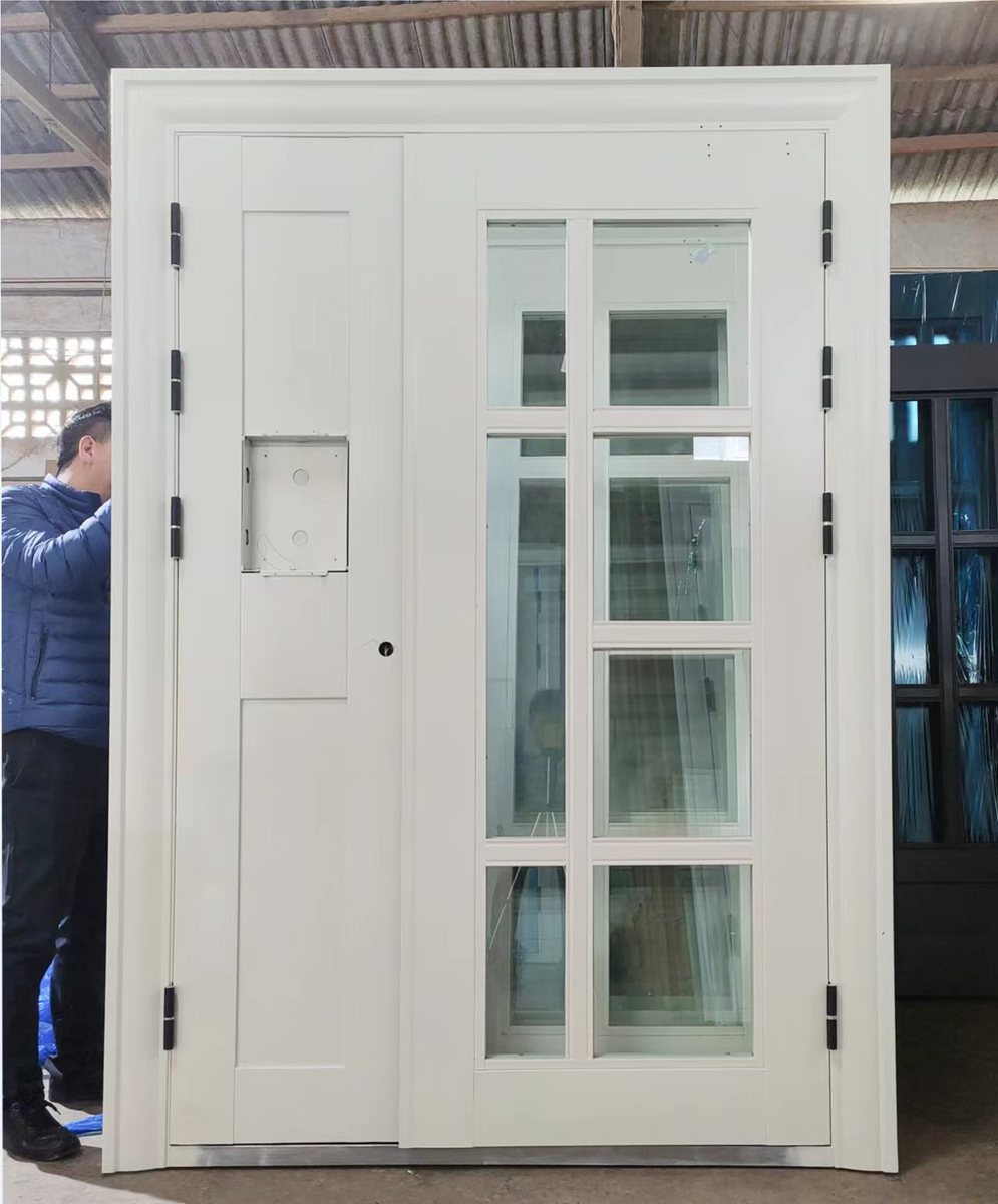 四川成都小区楼道门防盗单元入户厂家直销刷卡门禁电控玻璃楼宇门(图13)