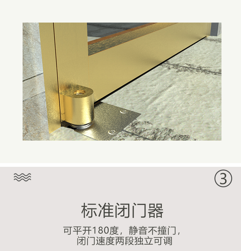 肯德基门厂家定做麦当劳门铝合金门商铺门单元楼宇门防爆门玻璃门(图8)