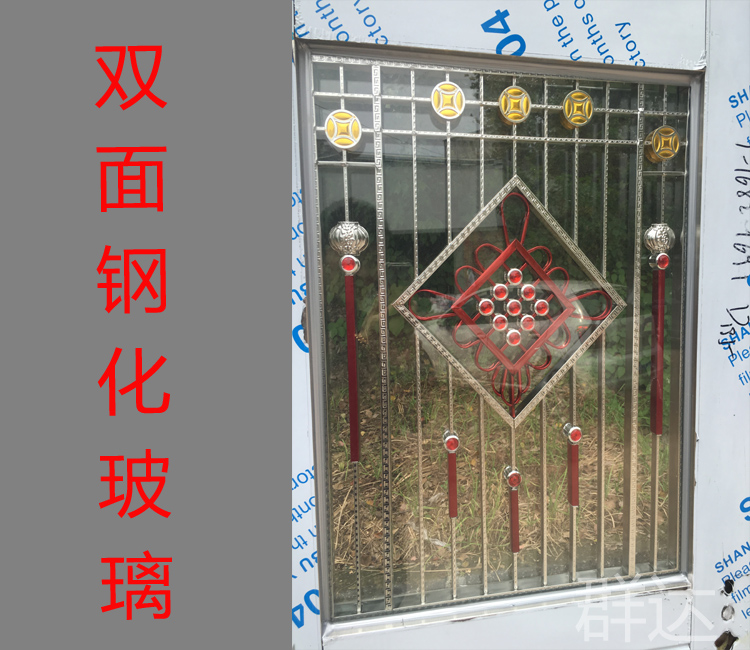 304不锈钢门防盗进户白钢农村入户201不绣钢工程钢质楼宇家用大门(图23)