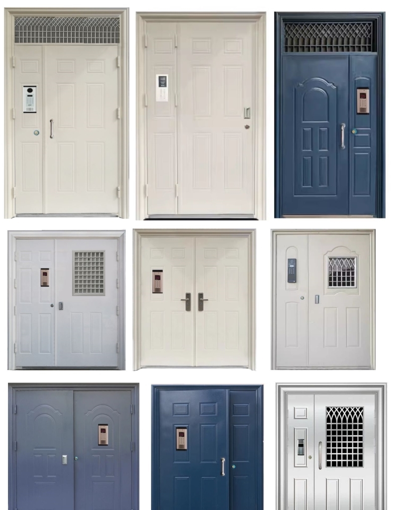 双开肯德基门小区304安装定制学校楼宇门区改造厂家直销定做单元(图1)