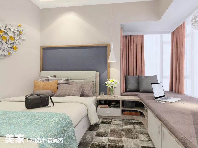 飘窗做成书桌_书桌飘窗利用做法图片_利用飘窗做书桌