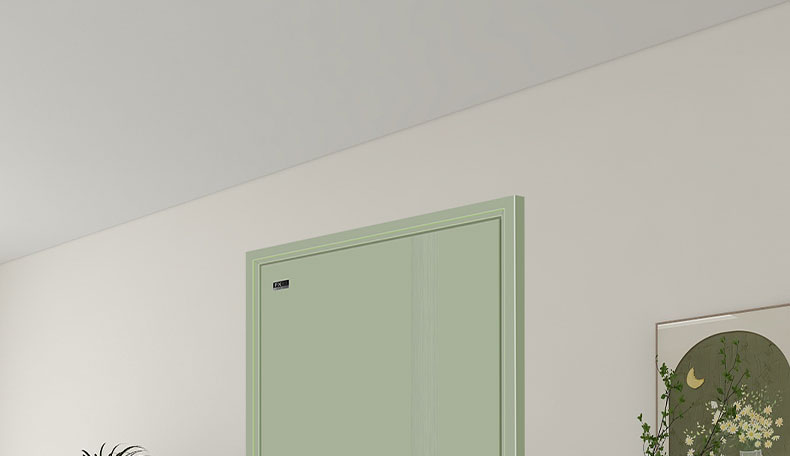 FX富新 多澜 甲级防盗门入户大门牛油果绿简约智能大非标定制4级(图7)