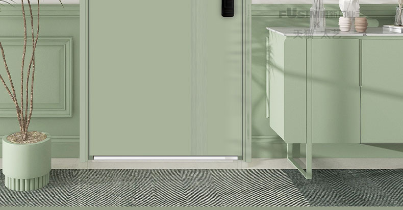 FX富新 多澜 甲级防盗门入户大门牛油果绿简约智能大非标定制4级(图15)