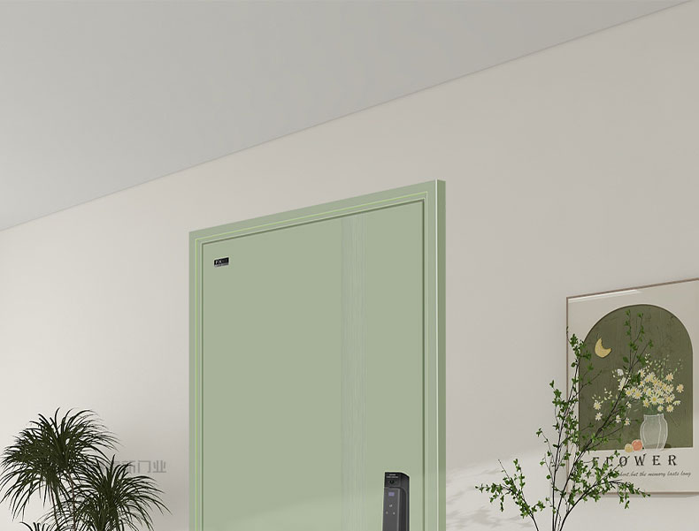 FX富新 多澜 甲级防盗门入户大门牛油果绿简约智能大非标定制4级(图30)