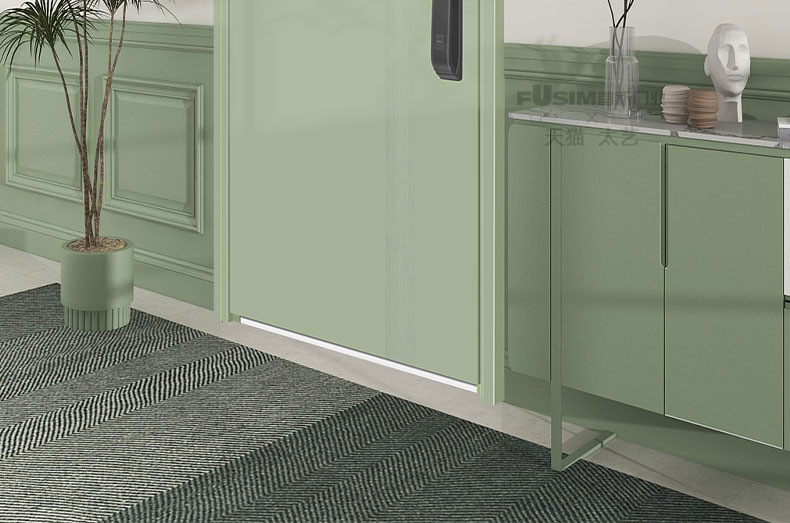 FX富新 多澜 甲级防盗门入户大门牛油果绿简约智能大非标定制4级(图31)