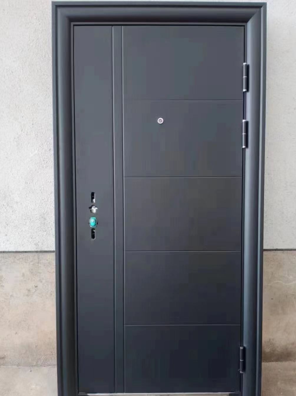 千弘防盗门安全门进户门工程门钢质门标准门非标门钢制门特价门(图2)