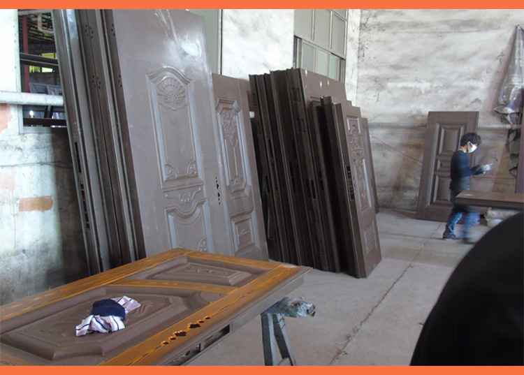 飞群锌铁合金别墅非标门仿真铜门防盗门仿铜进户门大门甲级门定制(图14)