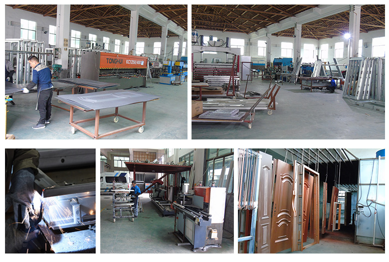 飞群锌铁合金别墅非标门仿真铜门防盗门仿铜进户门大门甲级门定制(图19)