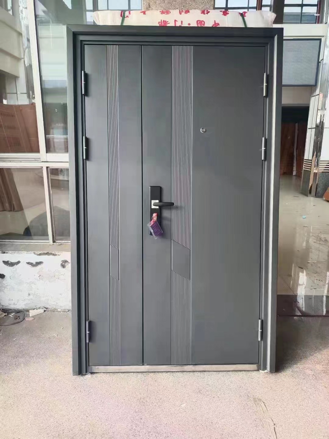 防盗门钢质门工程门进户门入户门标准门室外门非标门子母门对开门(图5)