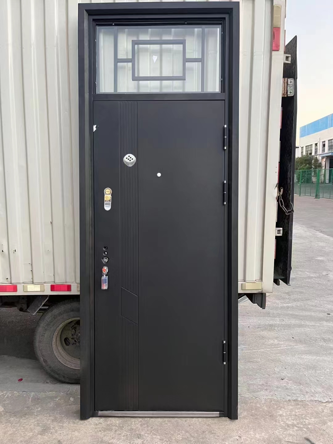 防盗门钢质门工程门进户门入户门标准门室外门非标门子母门对开门(图6)