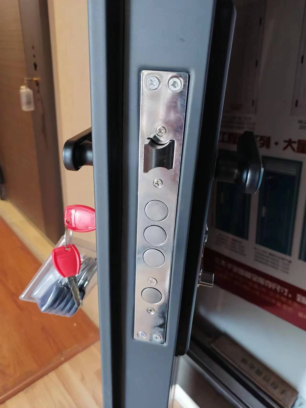 防盗门钢质门工程门进户门入户门标准门室外门非标门子母门对开门(图8)