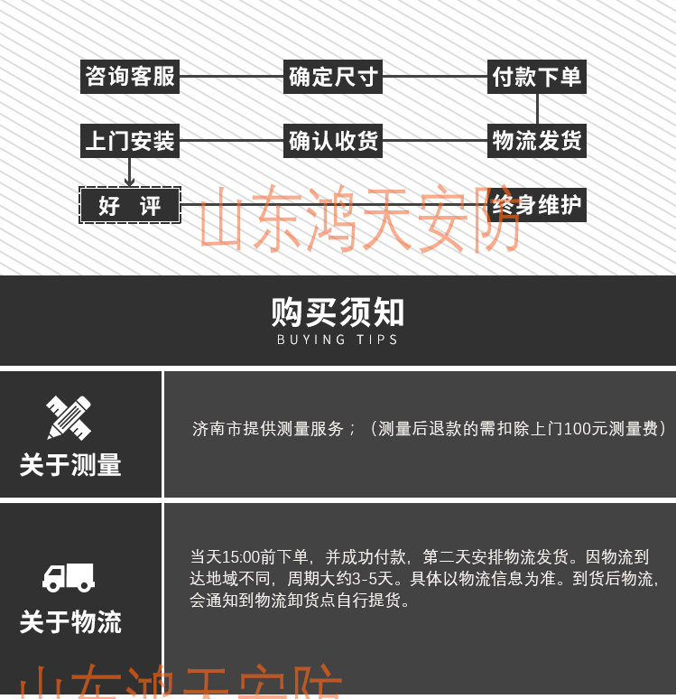 济南定做非标门防盗进户门高档山东楼宇门庭院大门学校门楼道门(图10)