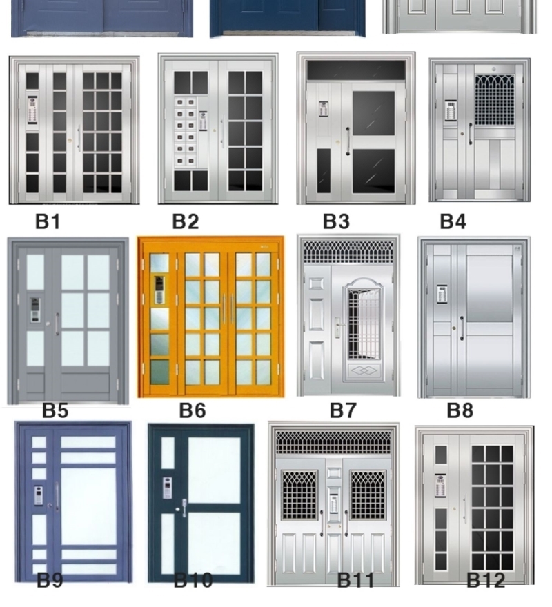 单元楼宇小区门镂空通风电控门刷卡楼道钢化厂家铁栅栏门禁对讲(图3)