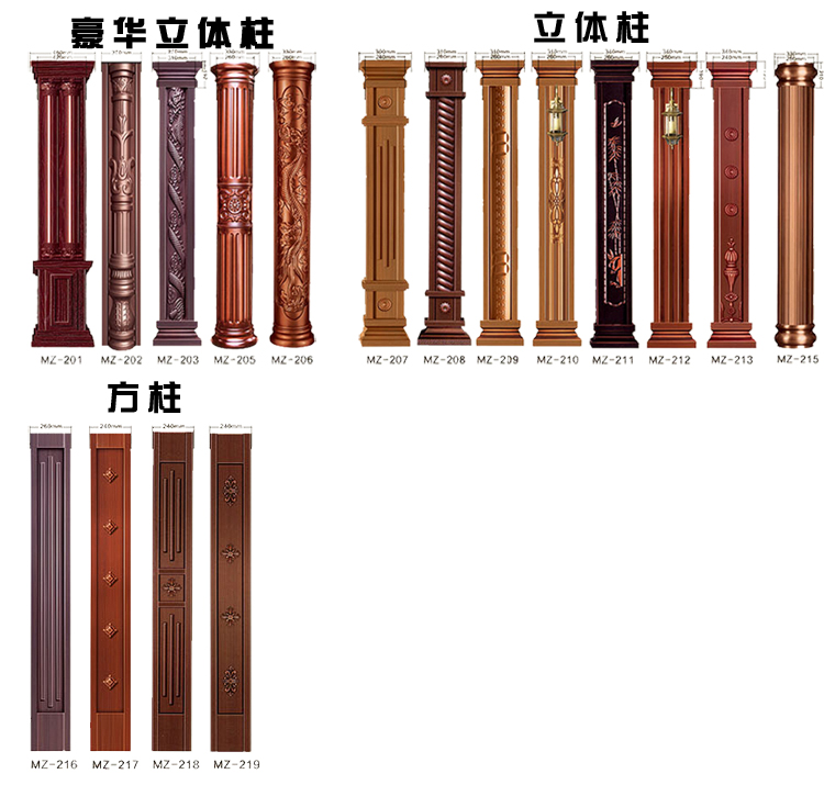 定制甲级锌合金别墅对开门进户门防盗门农村自建房大门非标门四开(图40)