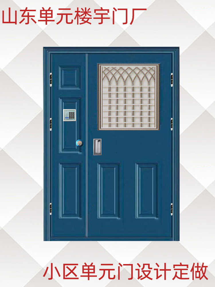 楼宇门仿铜定做单元门楼道门小区门定制对讲大非标门工期短发货快(图8)