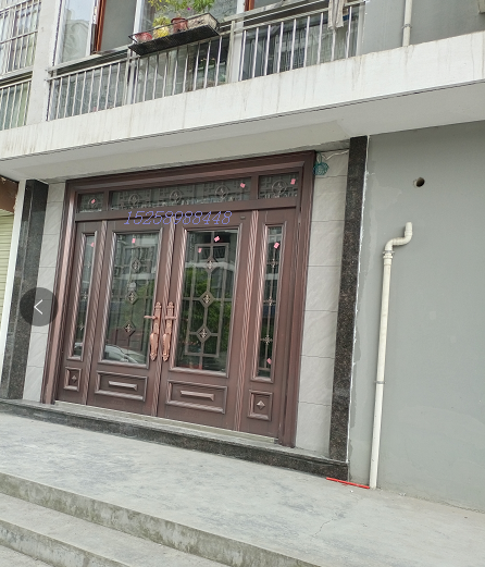 子母防盗门非标门甲级防盗门农村别墅大门进户子母门带亮窗入户门(图16)