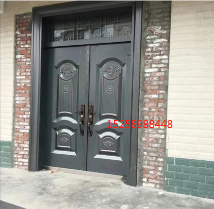 子母防盗门非标门甲级防盗门农村别墅大门进户子母门带亮窗入户门(图18)