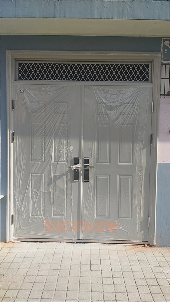 钢质防盗门上海地区非标定制门定制防盗门学校门工程门进户门定制(图5)