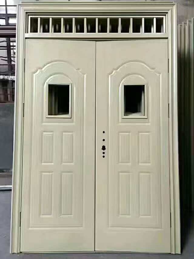 钢质防盗门上海地区非标定制门定制防盗门学校门工程门进户门定制(图15)