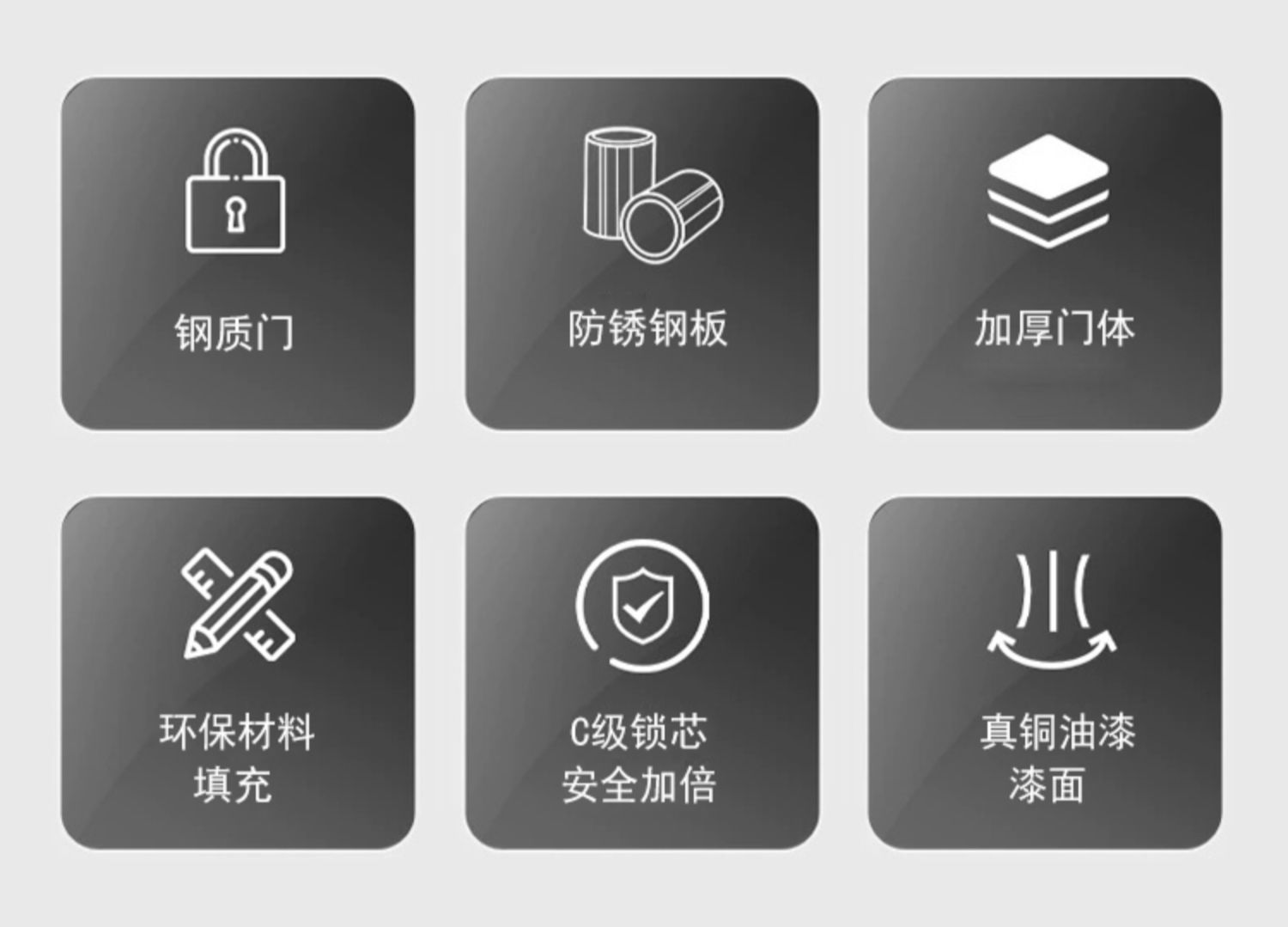 永康非标大门别墅农村钢质进户家用双开防盗钢制仿铜工程门安全门(图3)