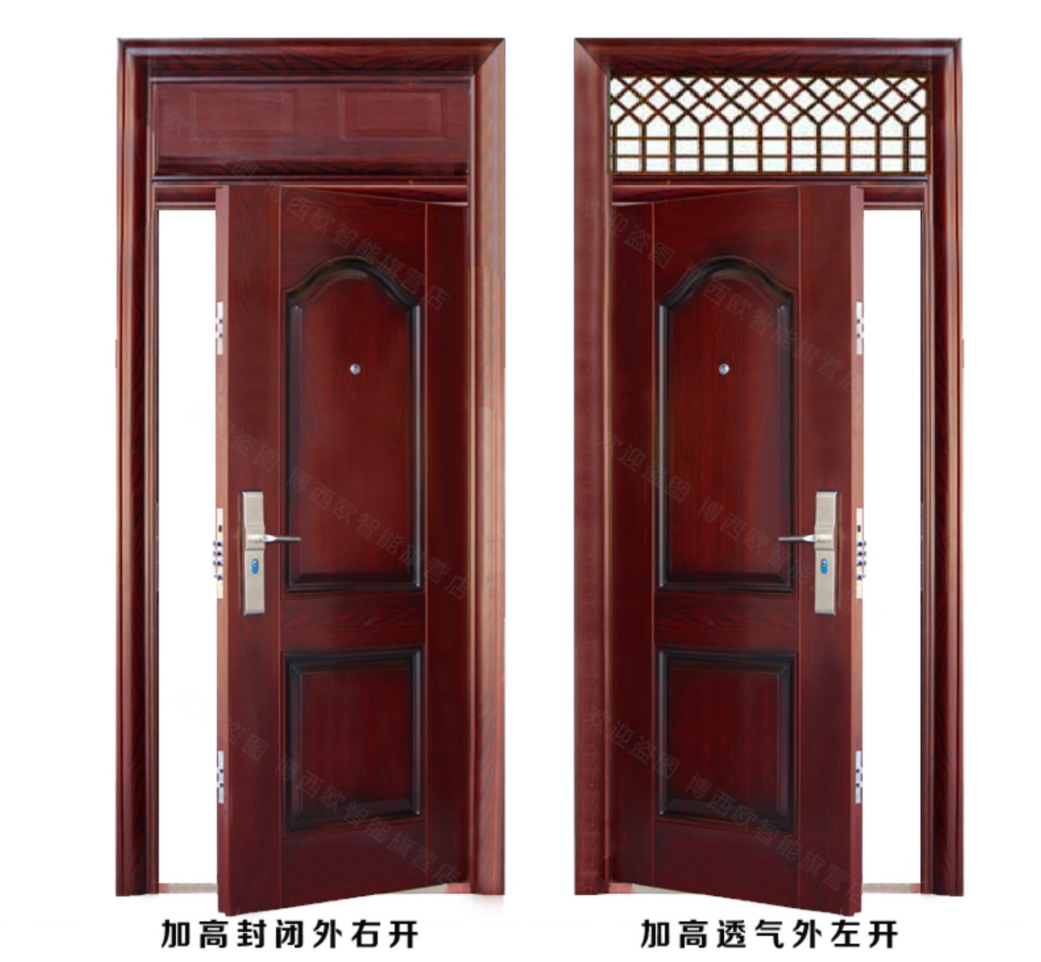 辽宁非标门入户门防盗门加高学校门安全子母门门户门进户门大门户(图11)