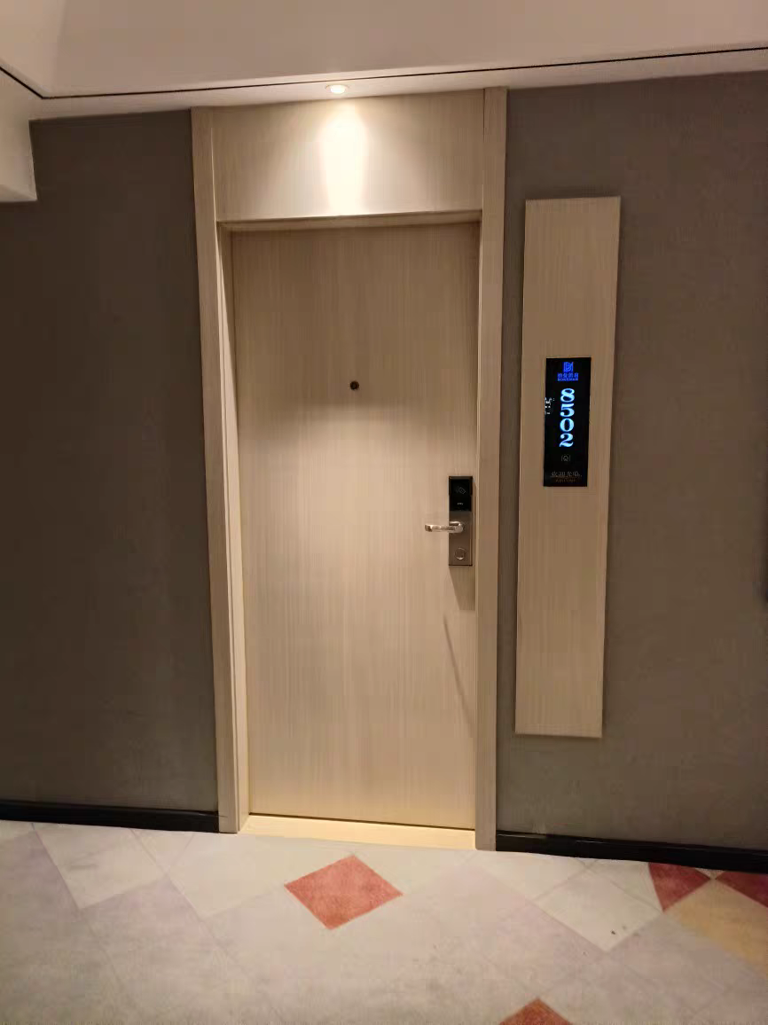 木塑门树脂门高分子转印门酒店客房门公寓门套装门防水防潮防白蚁(图6)