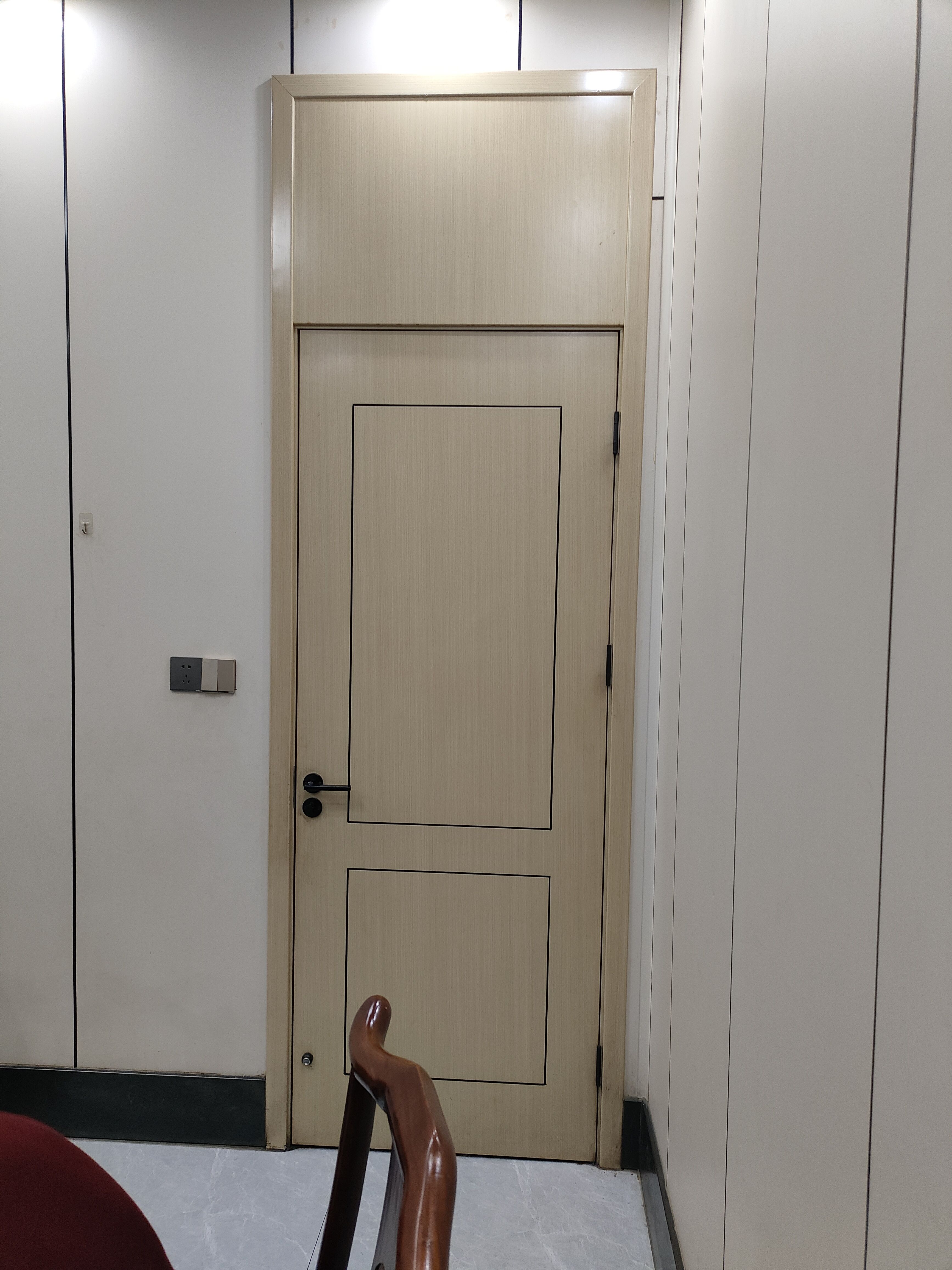 木塑门树脂门高分子转印门酒店客房门公寓门套装门防水防潮防白蚁(图8)